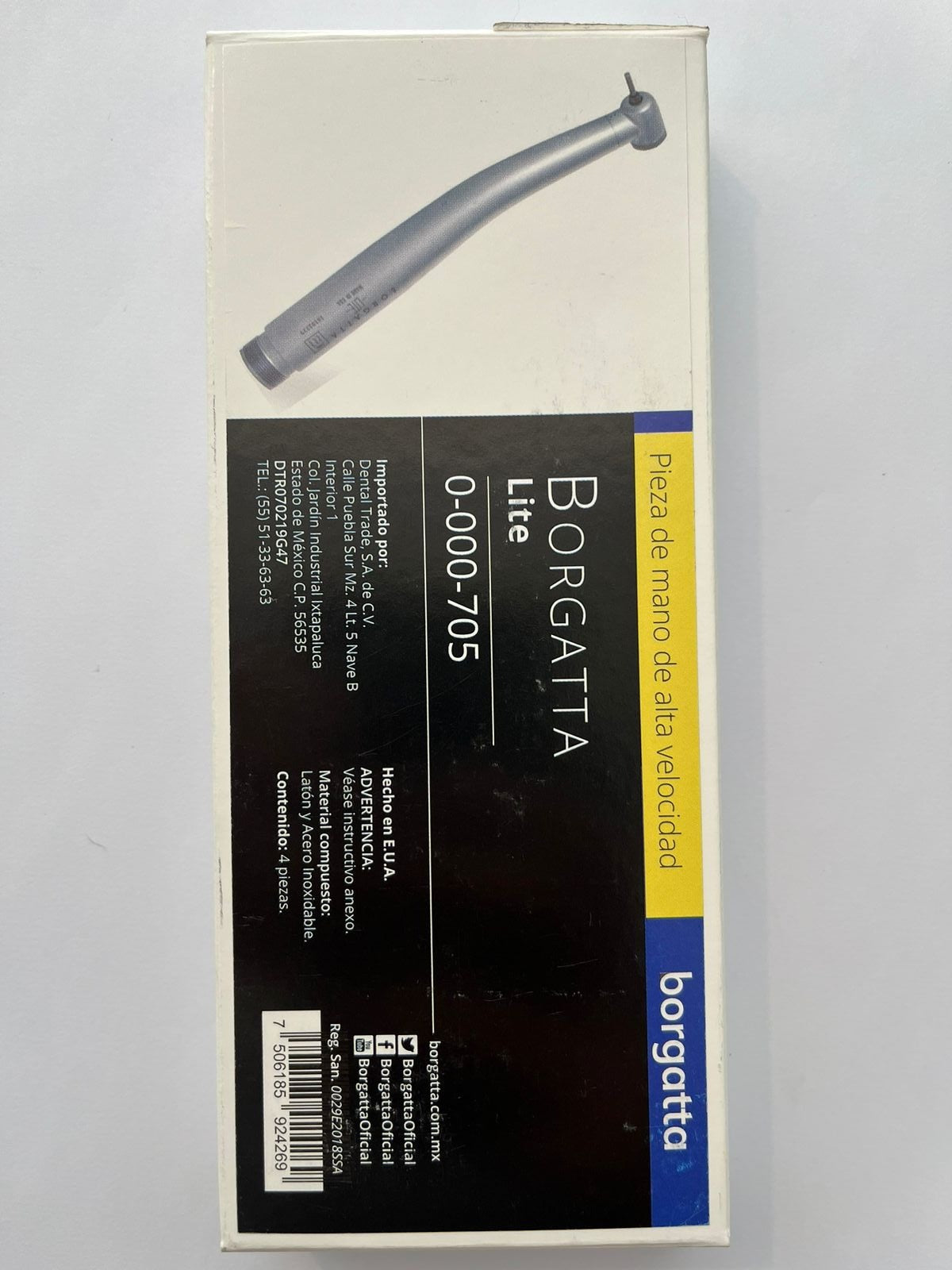 ProMolar Pieza de alta velocidad Borgatta Lite