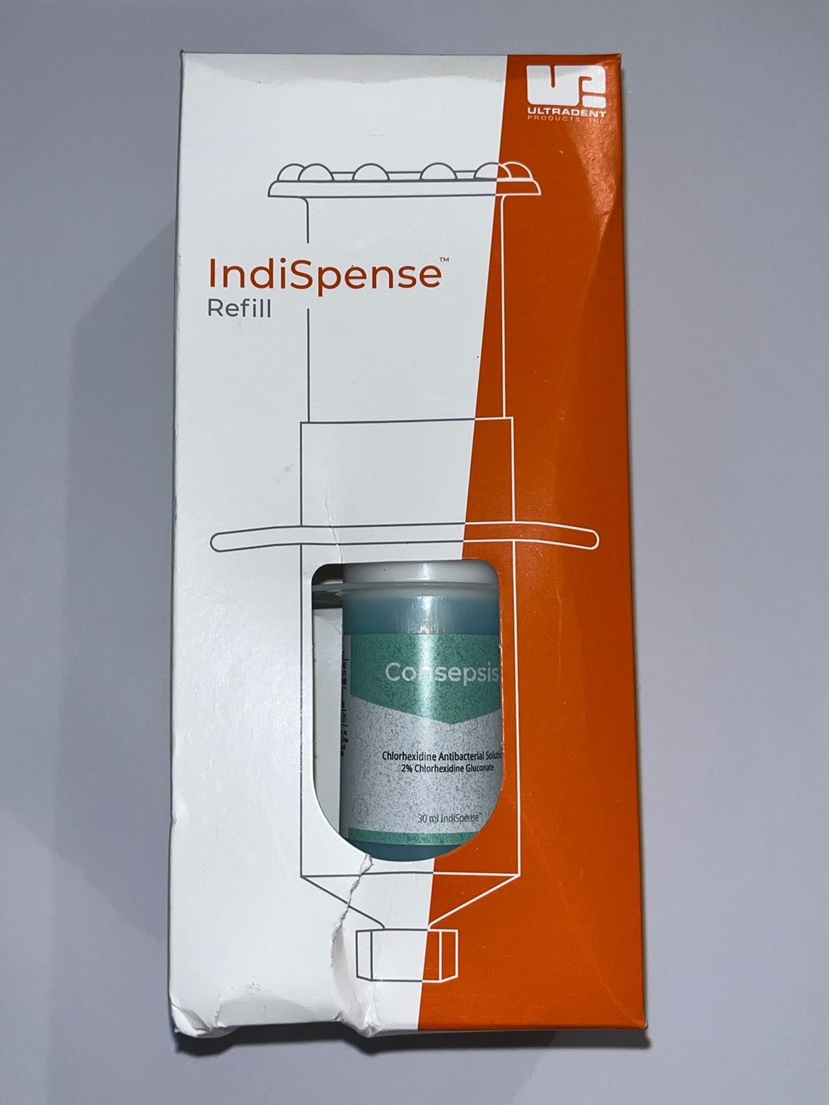 Consepsis clorhexidina jeringa 30ml Jumbo