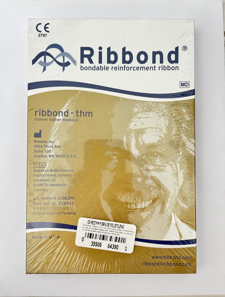 Tira de fibra de vidrio 2mm x 22cm ribbond