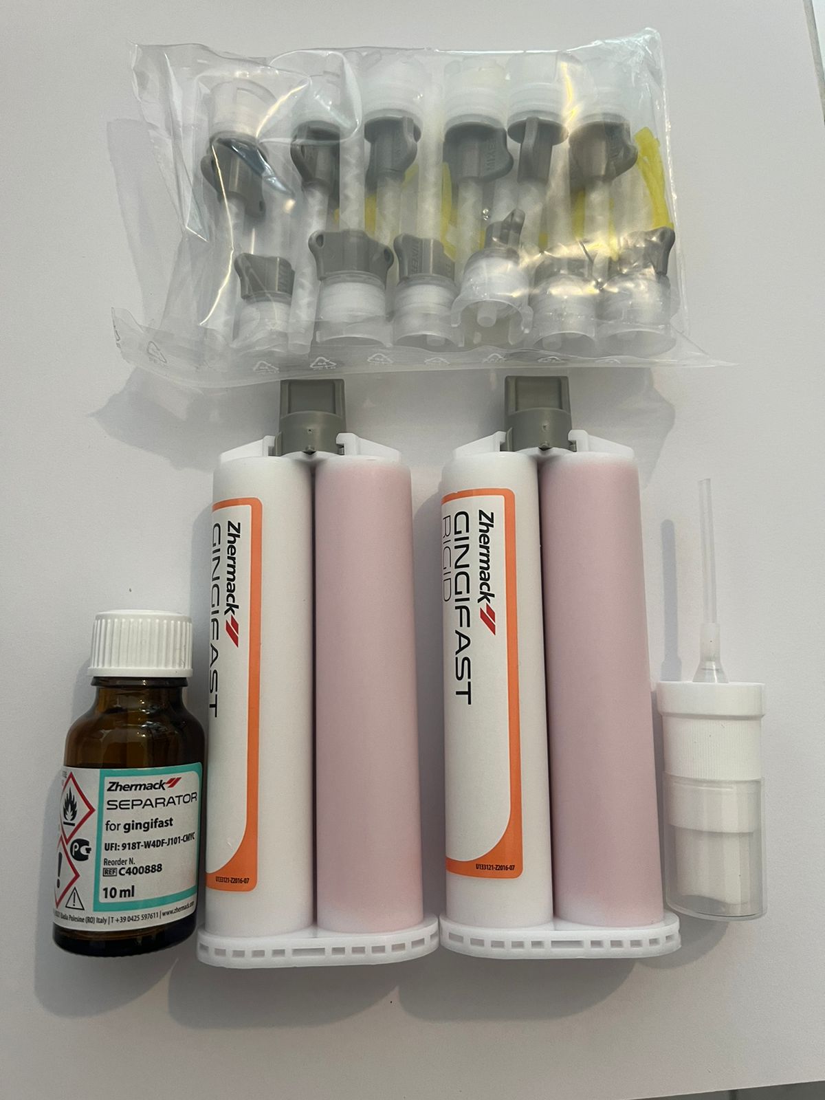 Kit de silicona Ginginfast rigid 2 cartuchos 1 separador