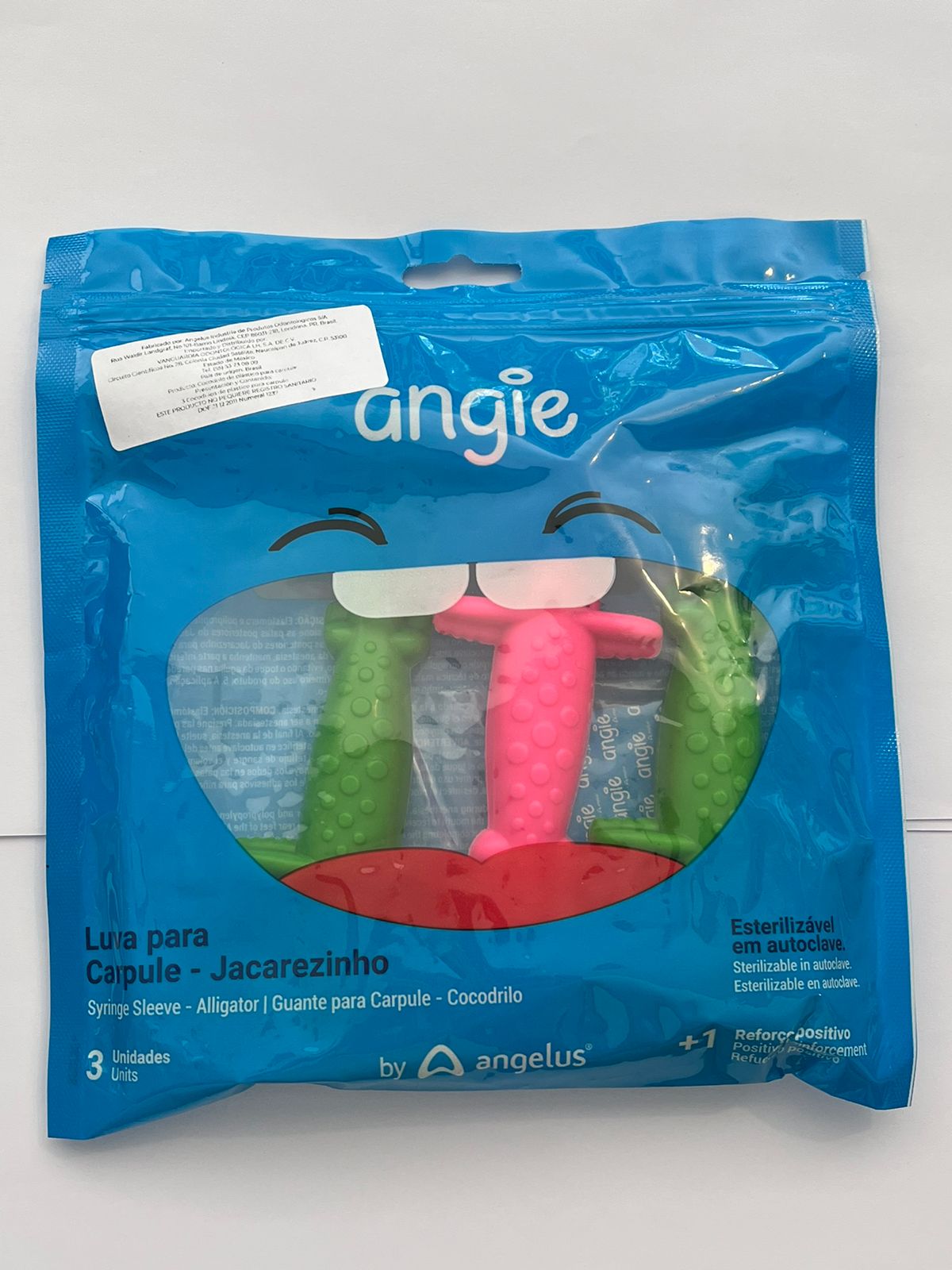 Funda para Jeringa carpule paquete con 3 piezas o individual.