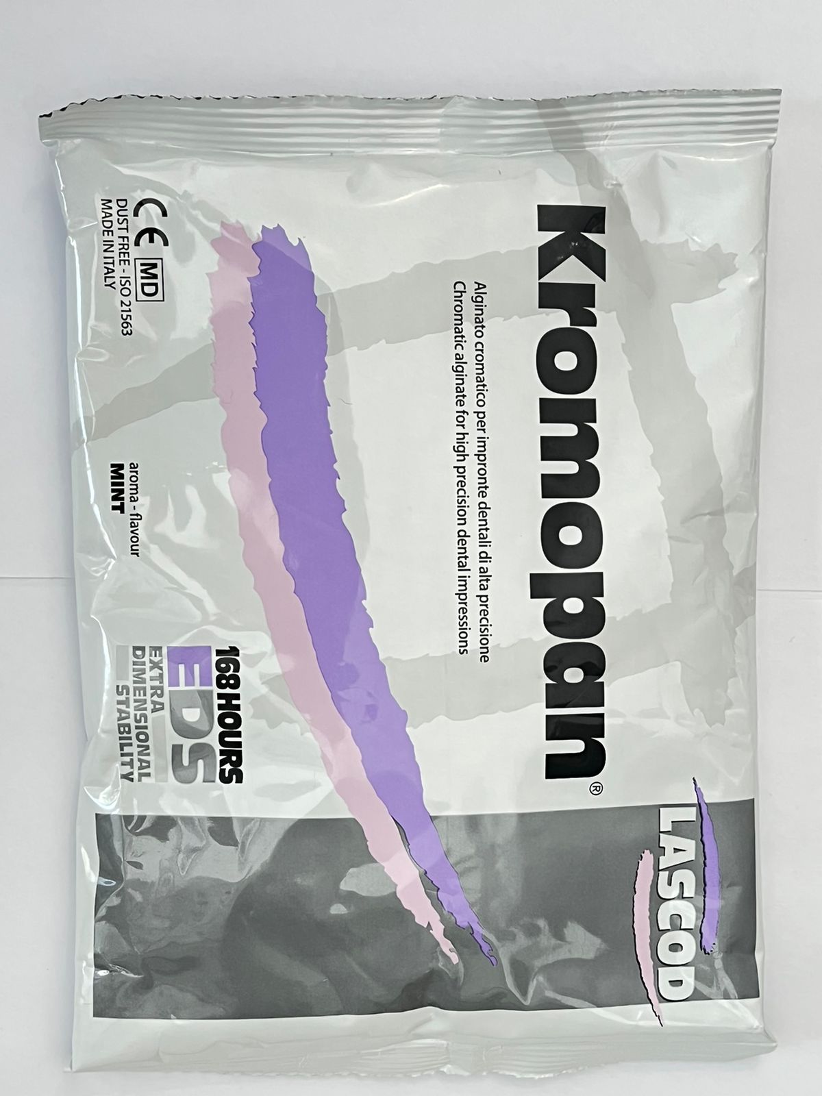 Kromopan Alginate Impression Material – Chromatic Phase Indicator, Thixotropic, Class A Type 1 – 1 LB Bag