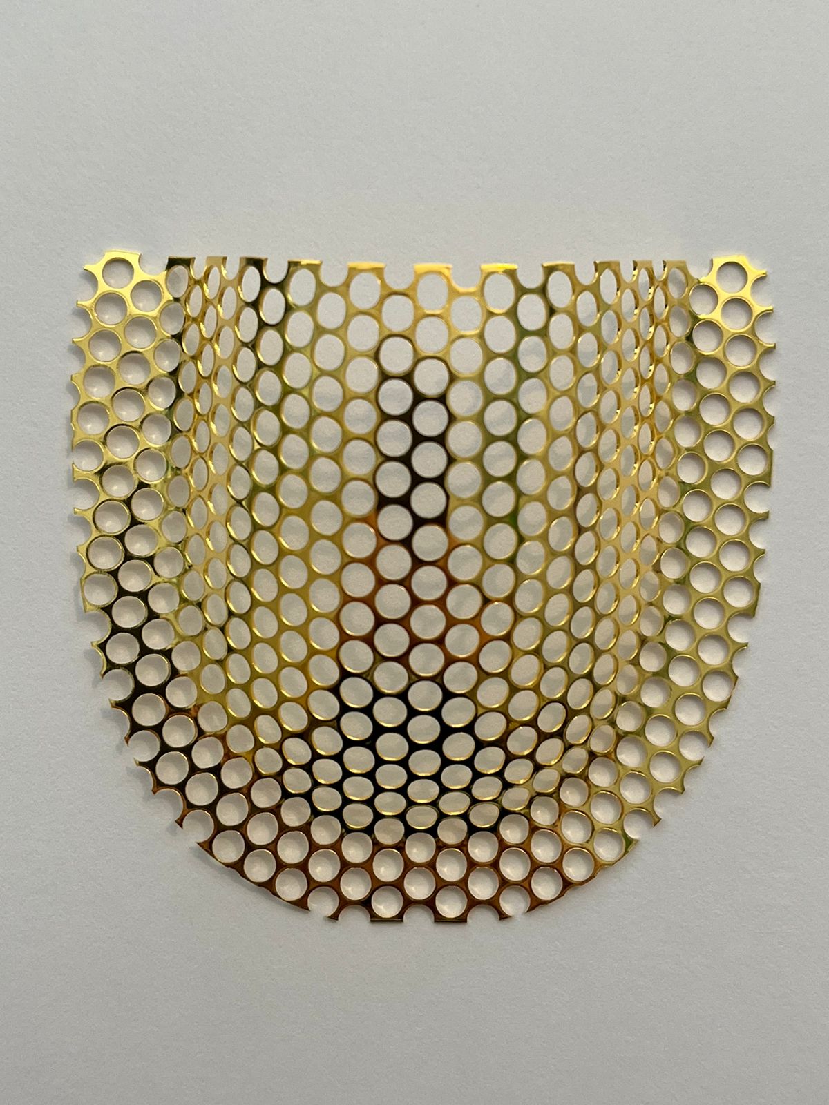 Malla dentaurum refuerzo de paladar dorado 0.4mm