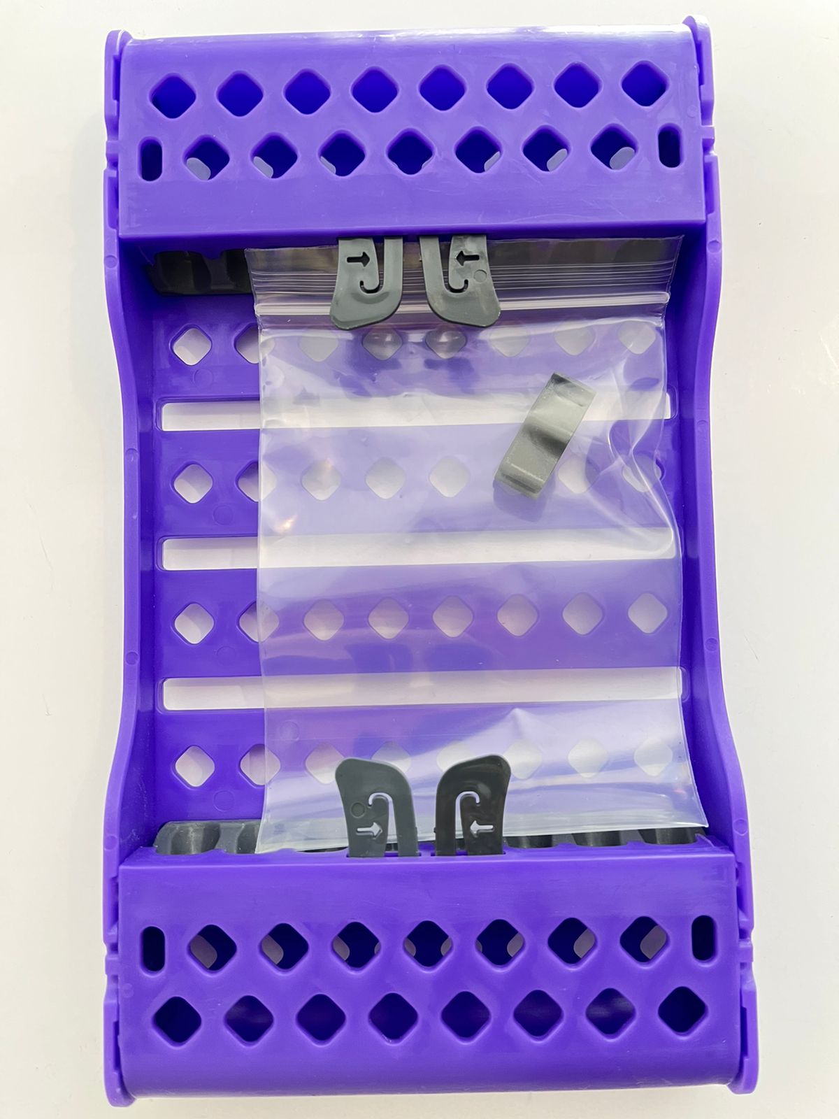 Cassette 8 instrumentos 6B color Morado neon