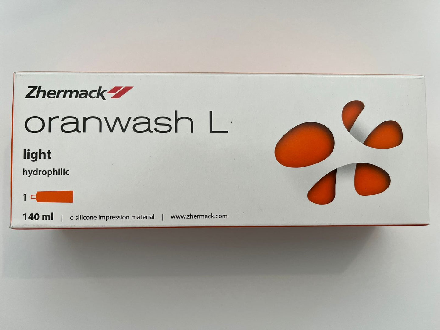 Oranwash L light ligera silicona para impresiones 140ml