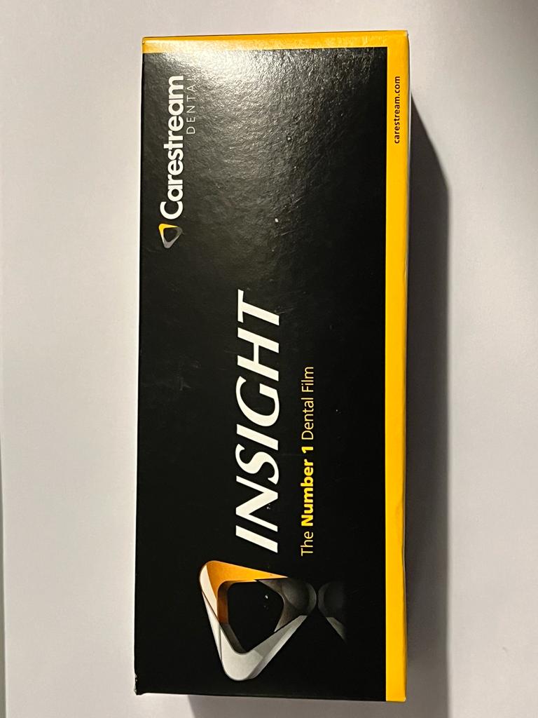 Caja radiografias oclusales #4 con 25 piezas