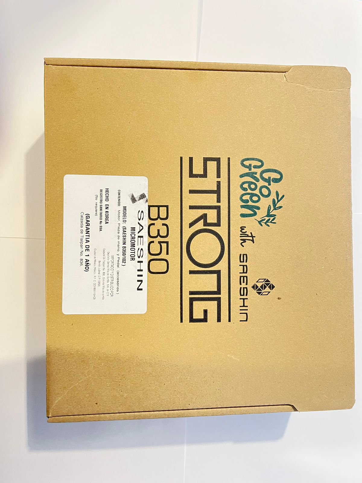 Micromotor strong plástico B350/102 garantía 6 meses