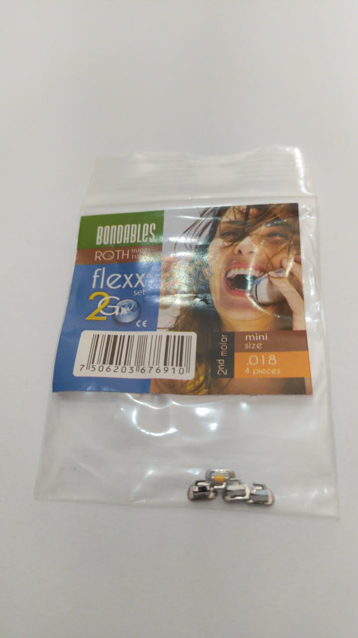 Paquete de tubos ahkimpech bondables fexx con 4 piezas 2 molares .018
