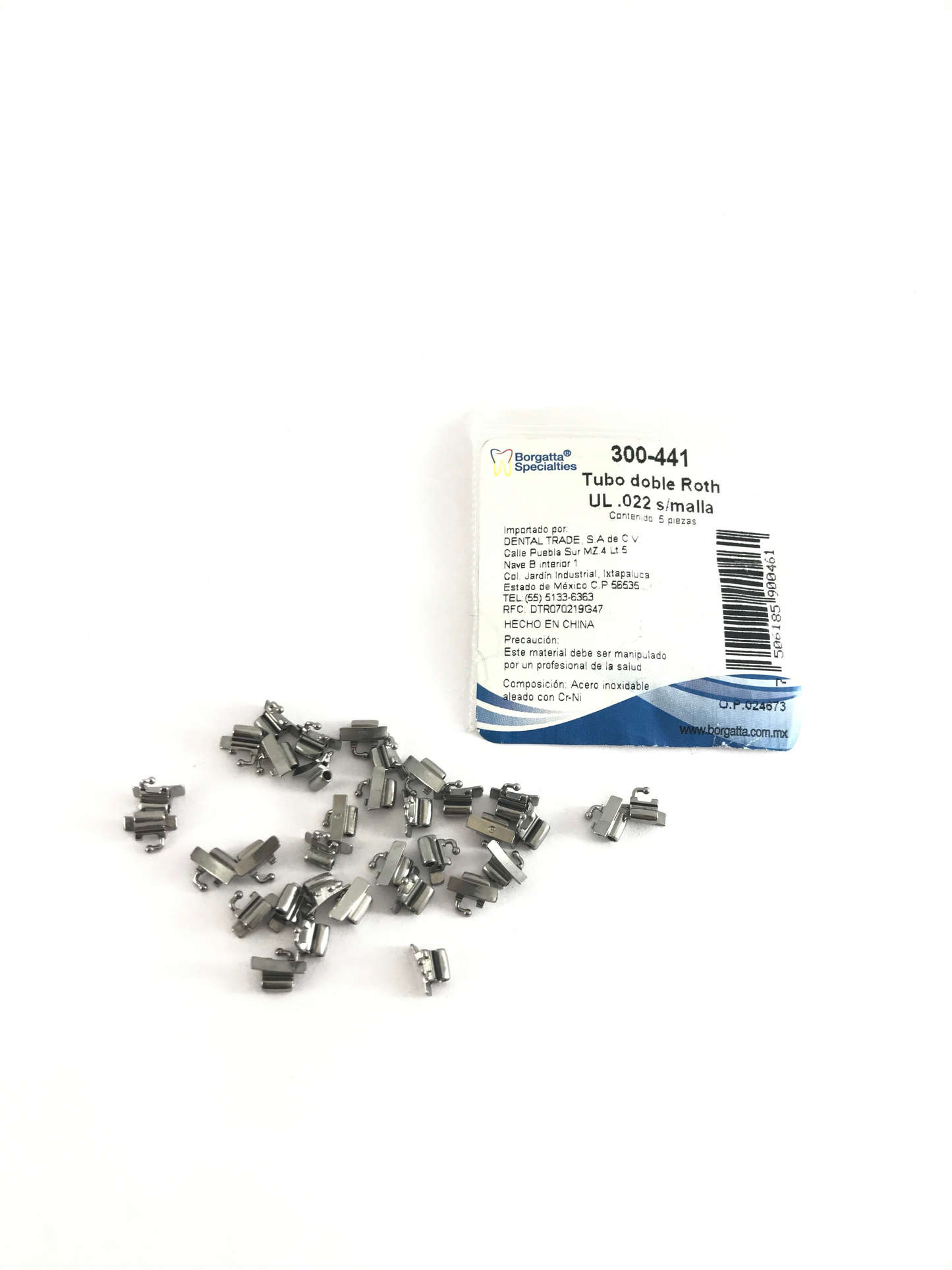 Tubo doble roth sin malla Borgatta