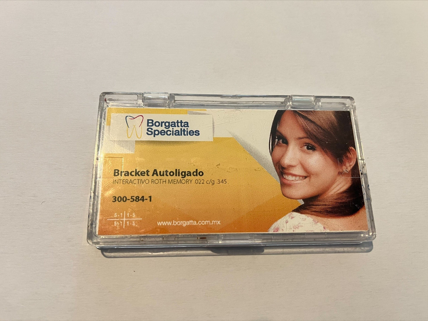 Juego de brackets autoligado interactivo "Memory" Roth c/g.345 .022