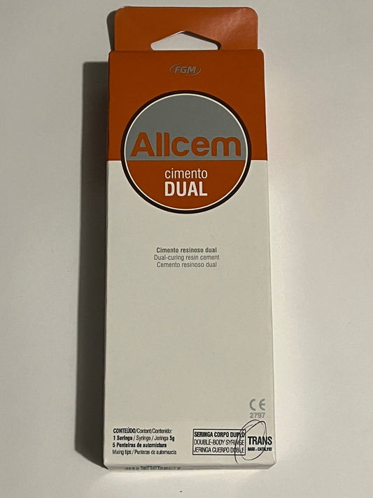 Cemento resinoso dual Allcem 5 gr FGM transparente
