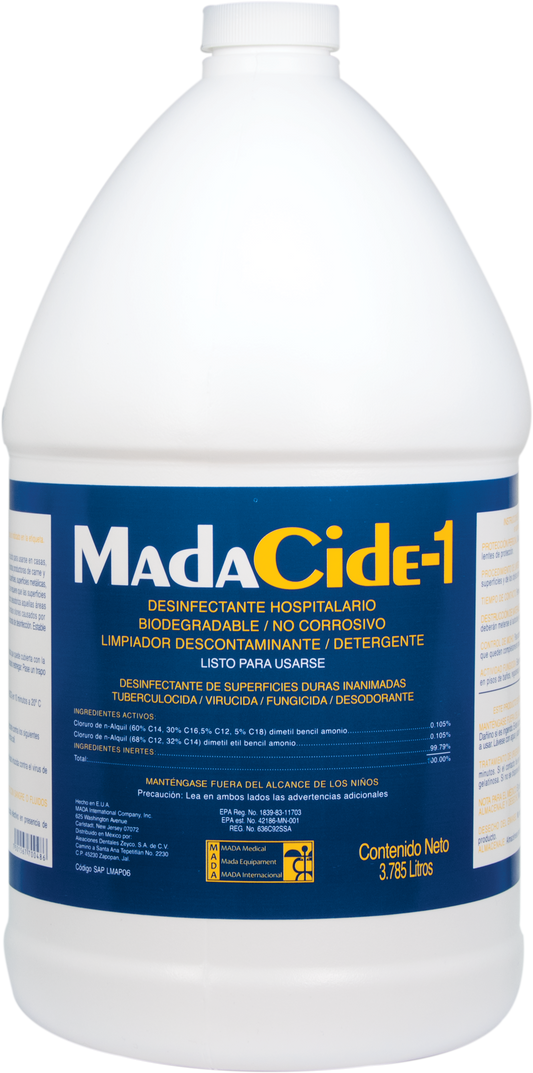 PROMOLAR CADUCIDAD AGOSTO 2023 Madacide, Esterilizante/desinfectante. MadaCide-1