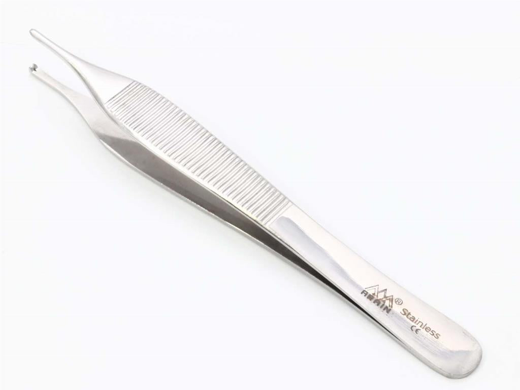 Pinza adson arain con diente o sin diente