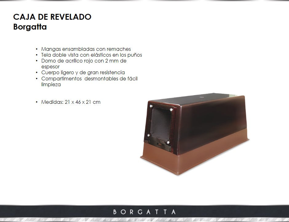 Caja revelado borgatta 0-000-098