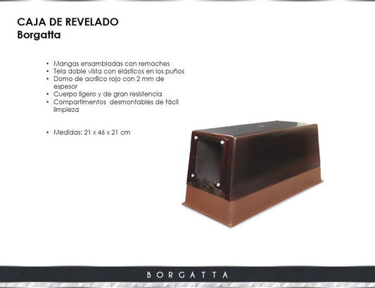 Caja revelado borgatta 0-000-098