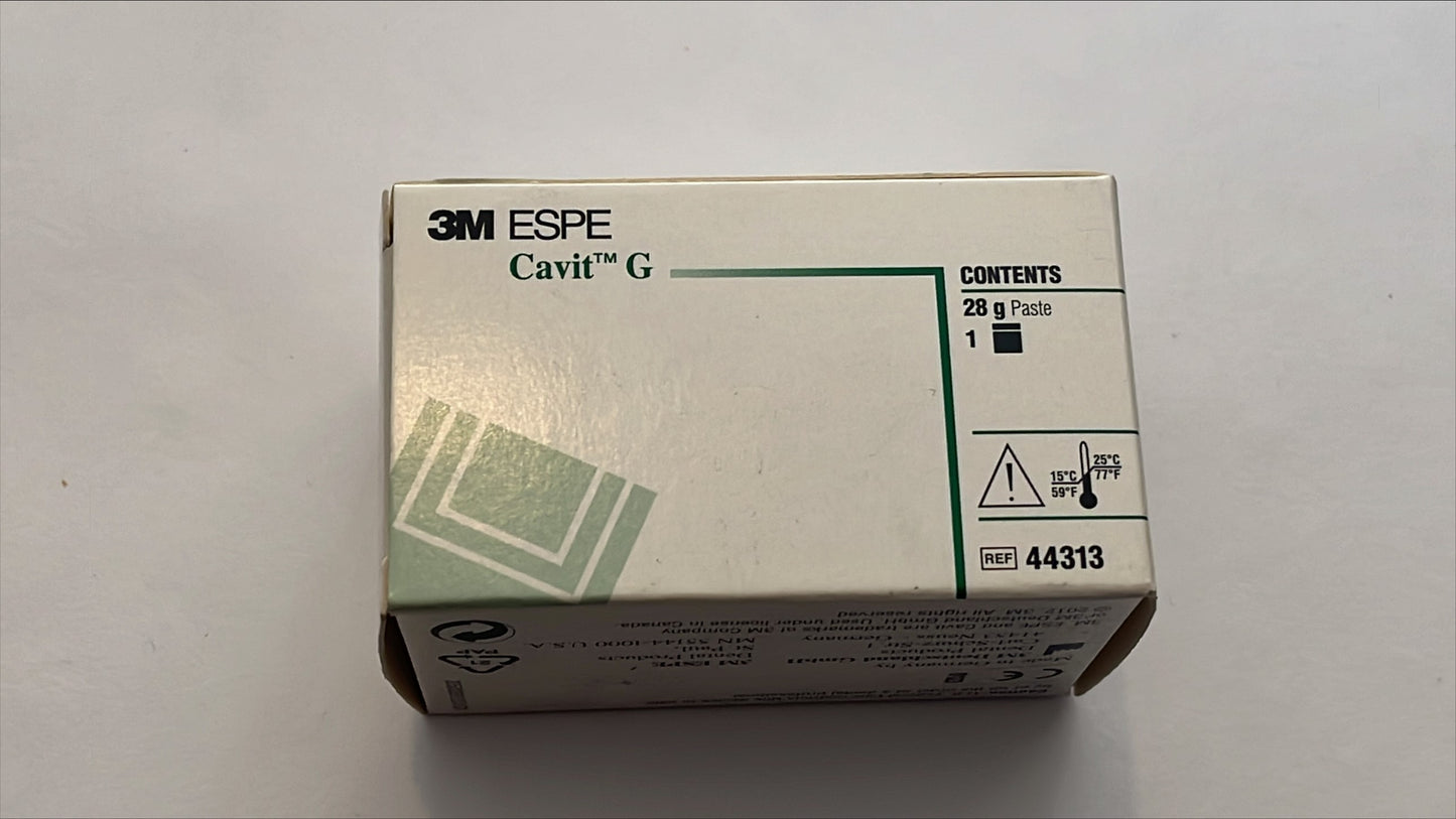 Cemento temporal Cavit G normal espe tarro 28 gramos