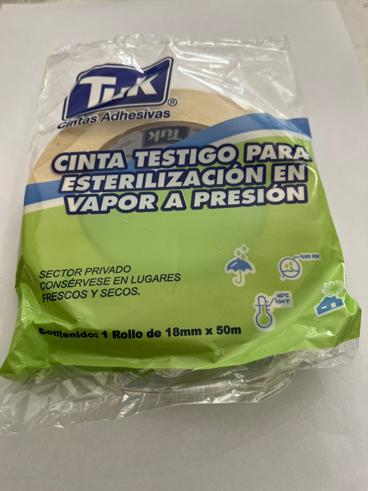Cinta testigo TUK