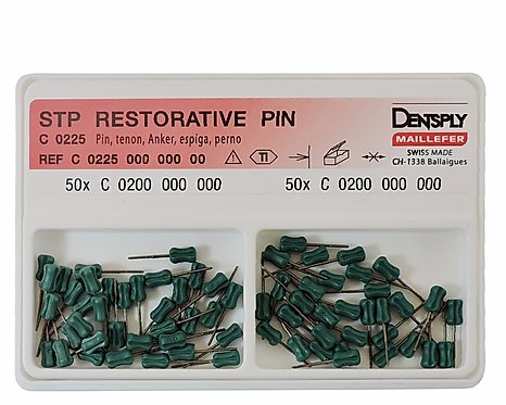 Pin verde dentsply suelto