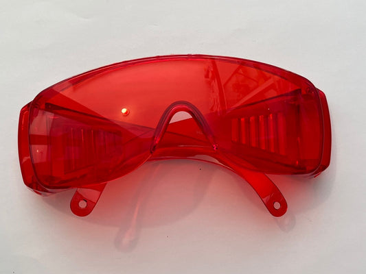Lentes / gafas económicos naranjas o transparentes