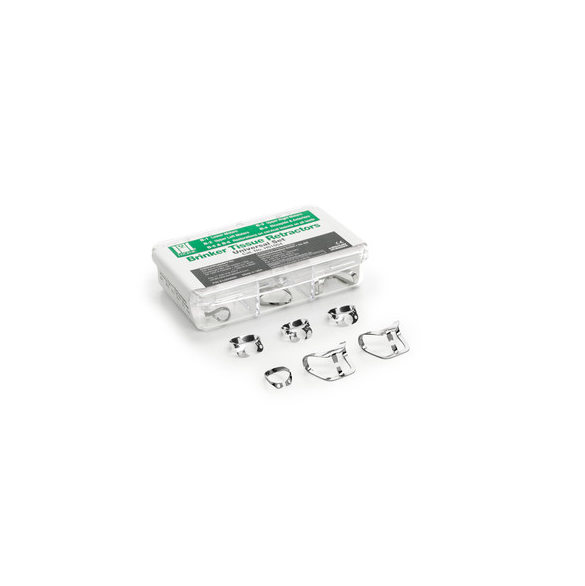 Estuche de grapas Brinker con 6 universal
