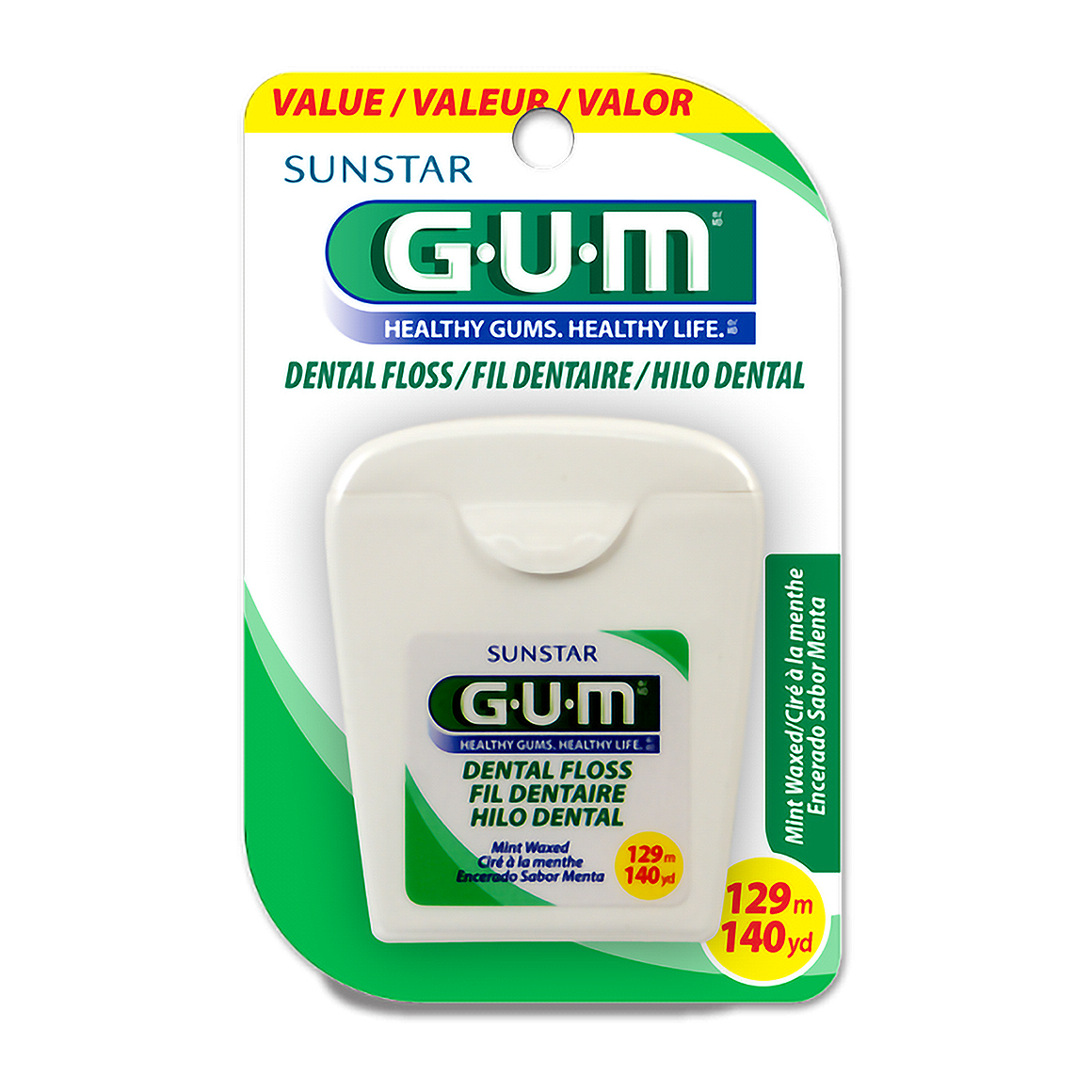 Hilo dental encerado GUM