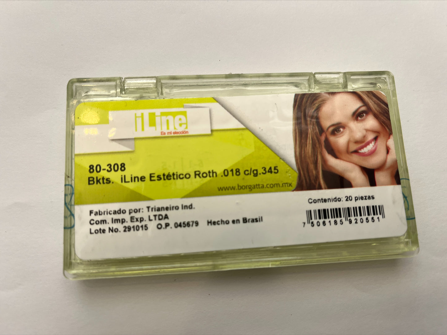 Brackets roth estético plástico iline