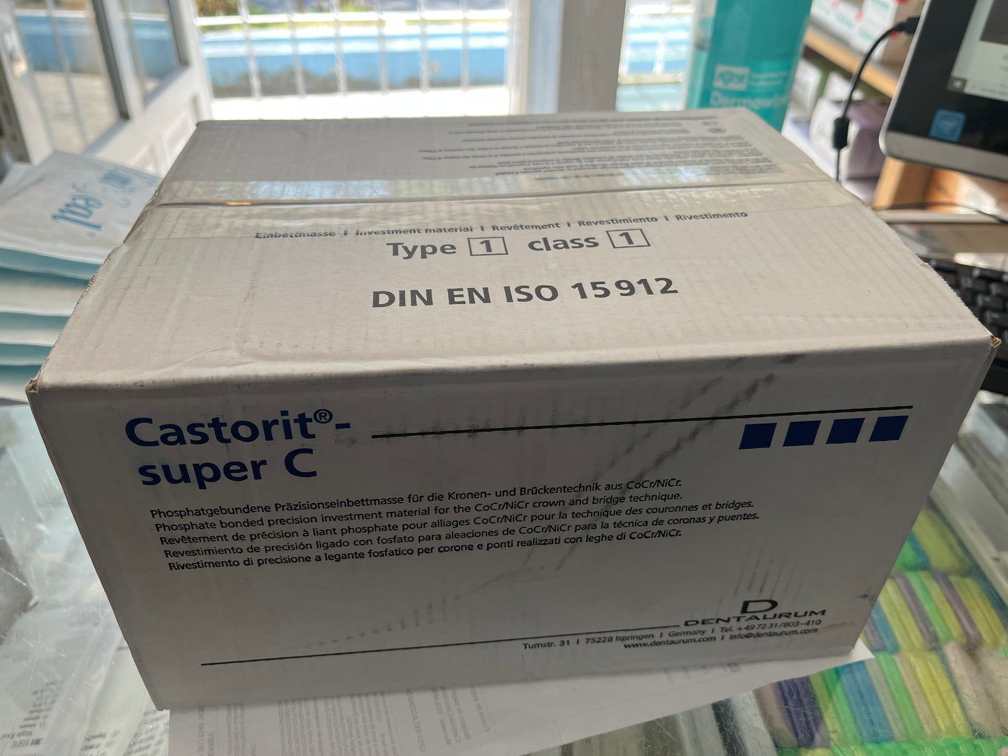 Castorit super c 150G Revestimiento