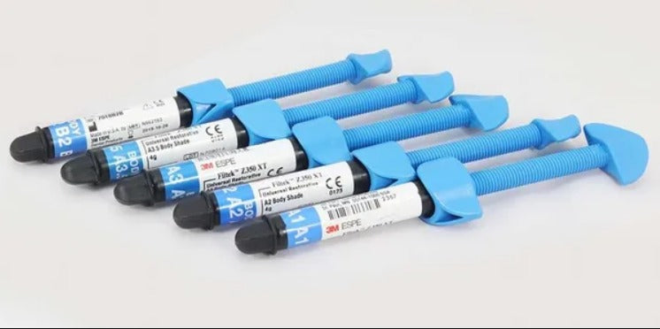 KIT RESINAS 5 JERINGAS FILTEK Z-350XT ADHESIVO 5ML Y ACIDO