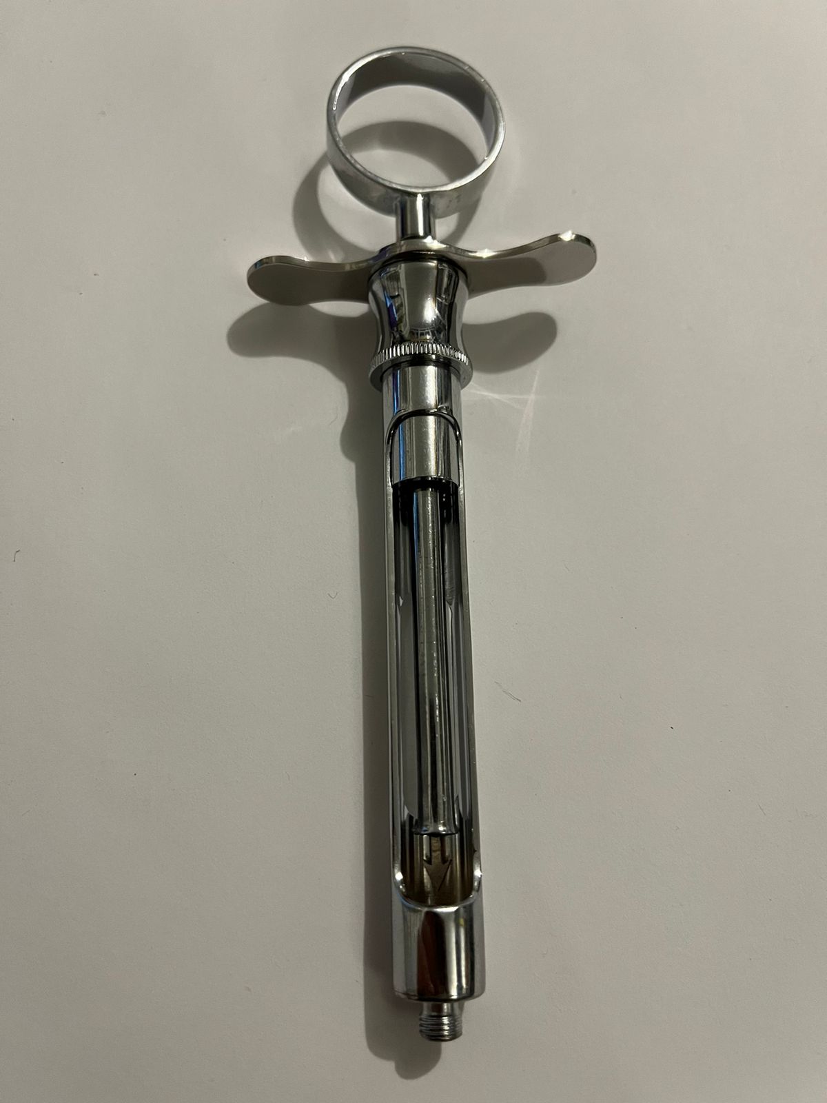 Jeringa anestesiar tipo carpule con suctor 6B