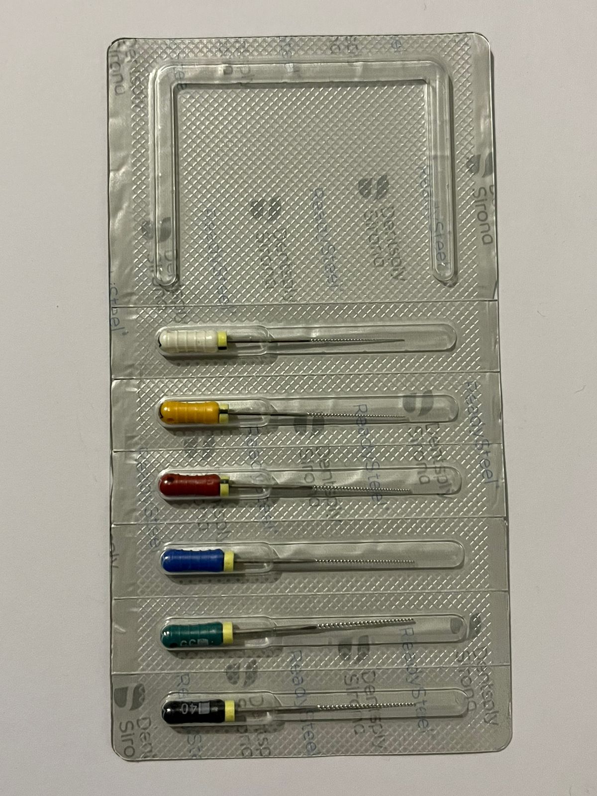 Blister de Limas dentsply