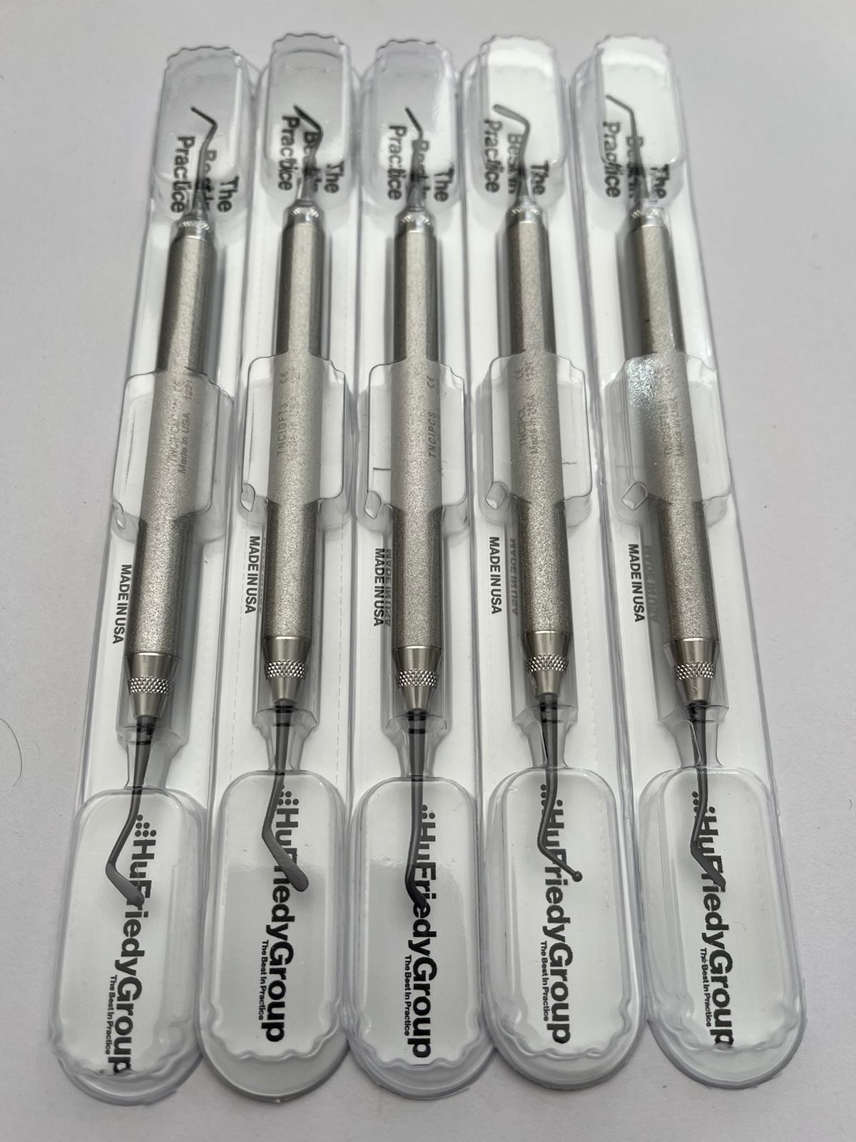 Kit espátulas para resina anteriores con 5 piezas Hu-friedy TNANTKIT