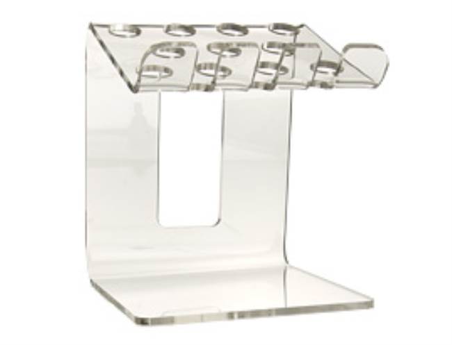 Organizador de jeringas transparente