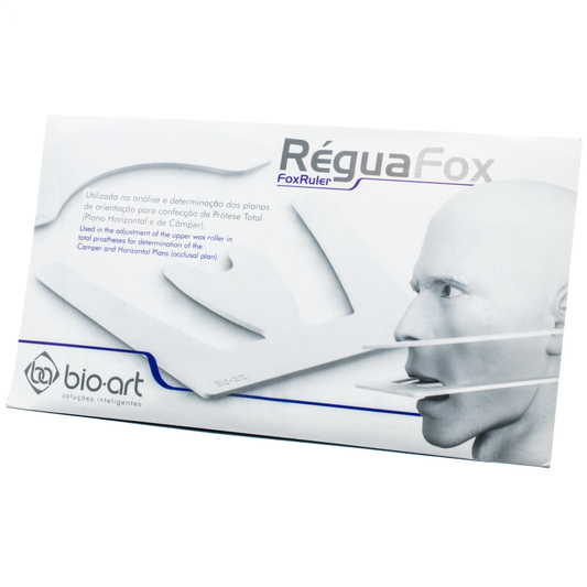 Regla fox polimero para articulador