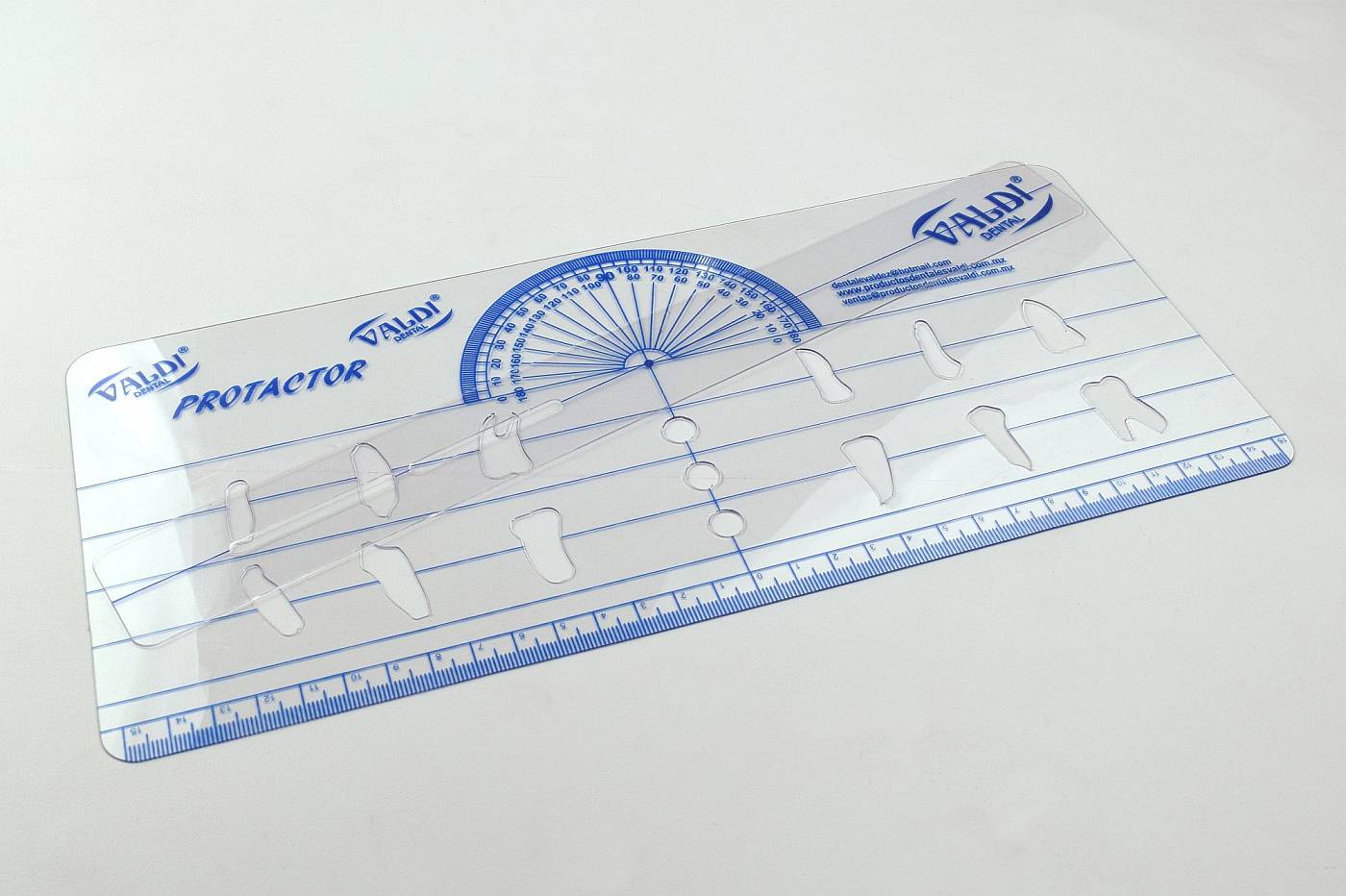 Regla protractor
