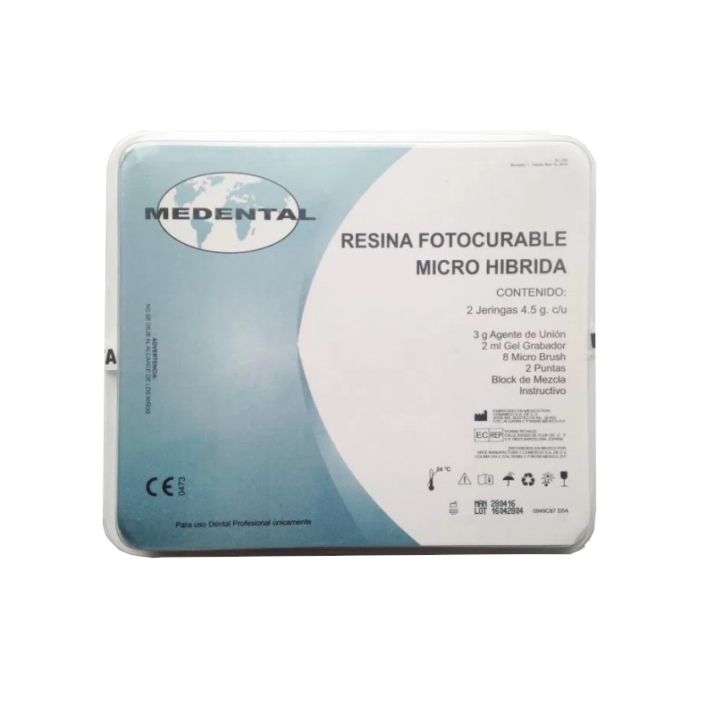 Kit De Resina Micro Híbrida - Deposito Dental Odontology BG