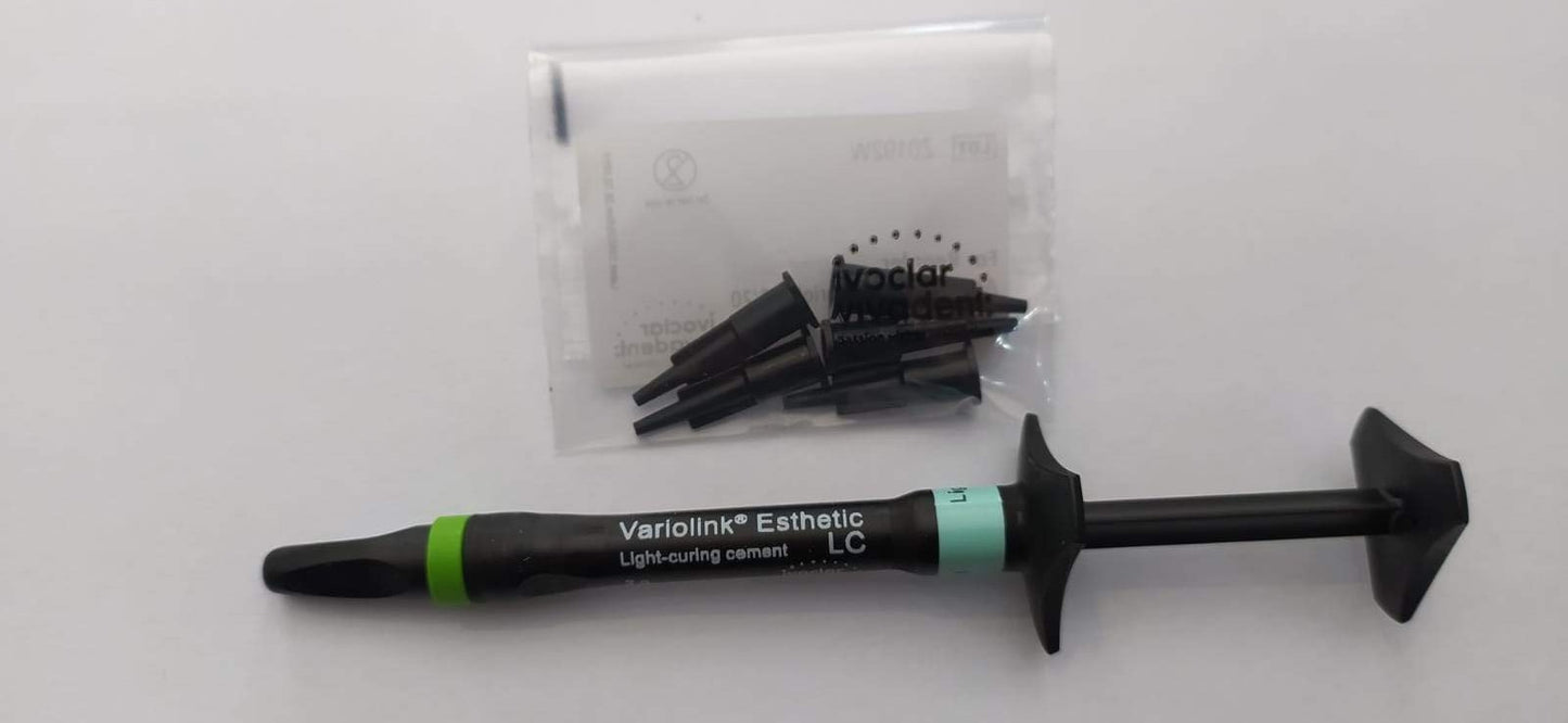 Variolink esthetic lc 2g cemento fotopolimerizable basado en resina neutral