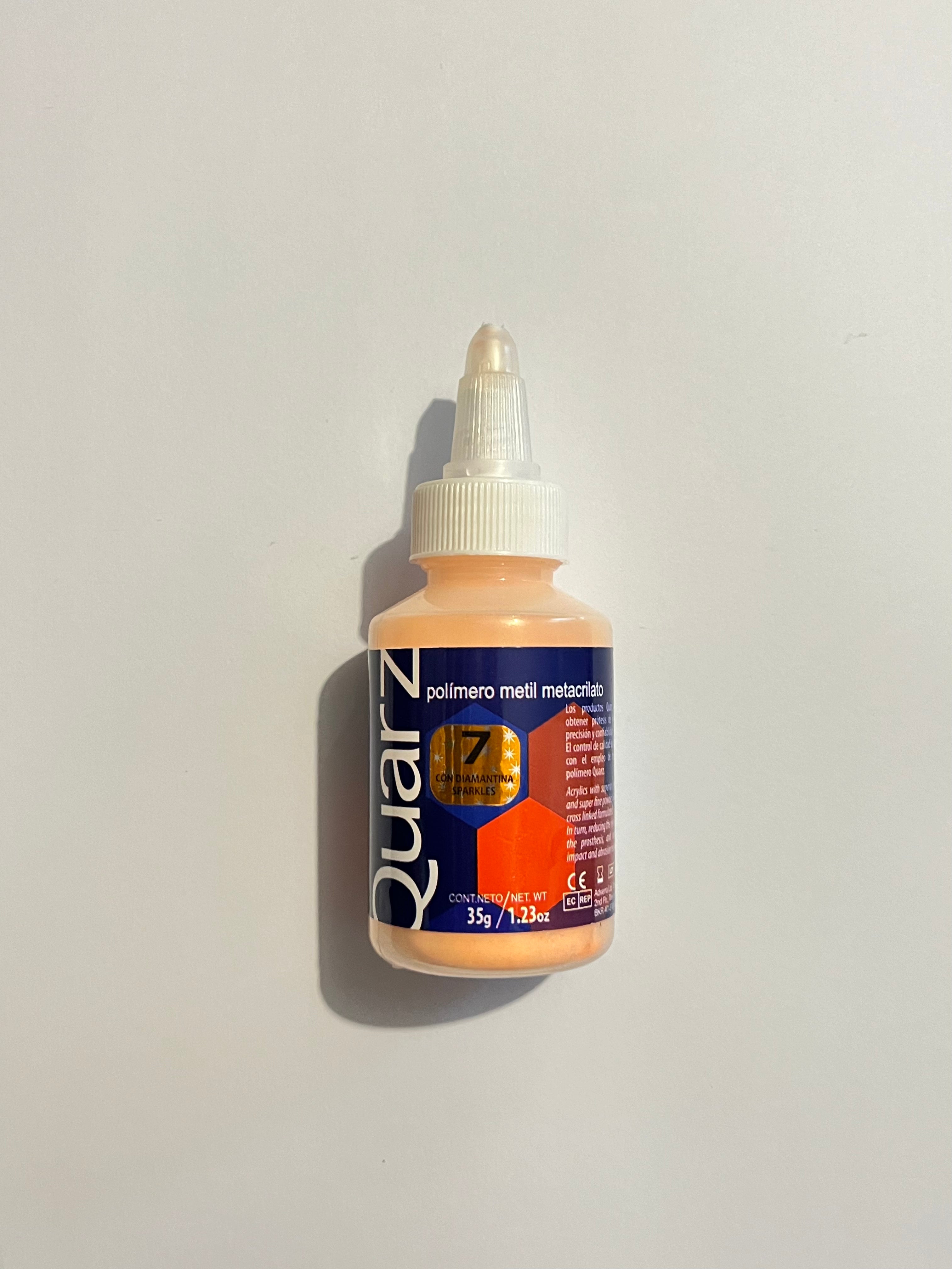 Acrílico marca Quarz ortodoncia 35 gramos #7