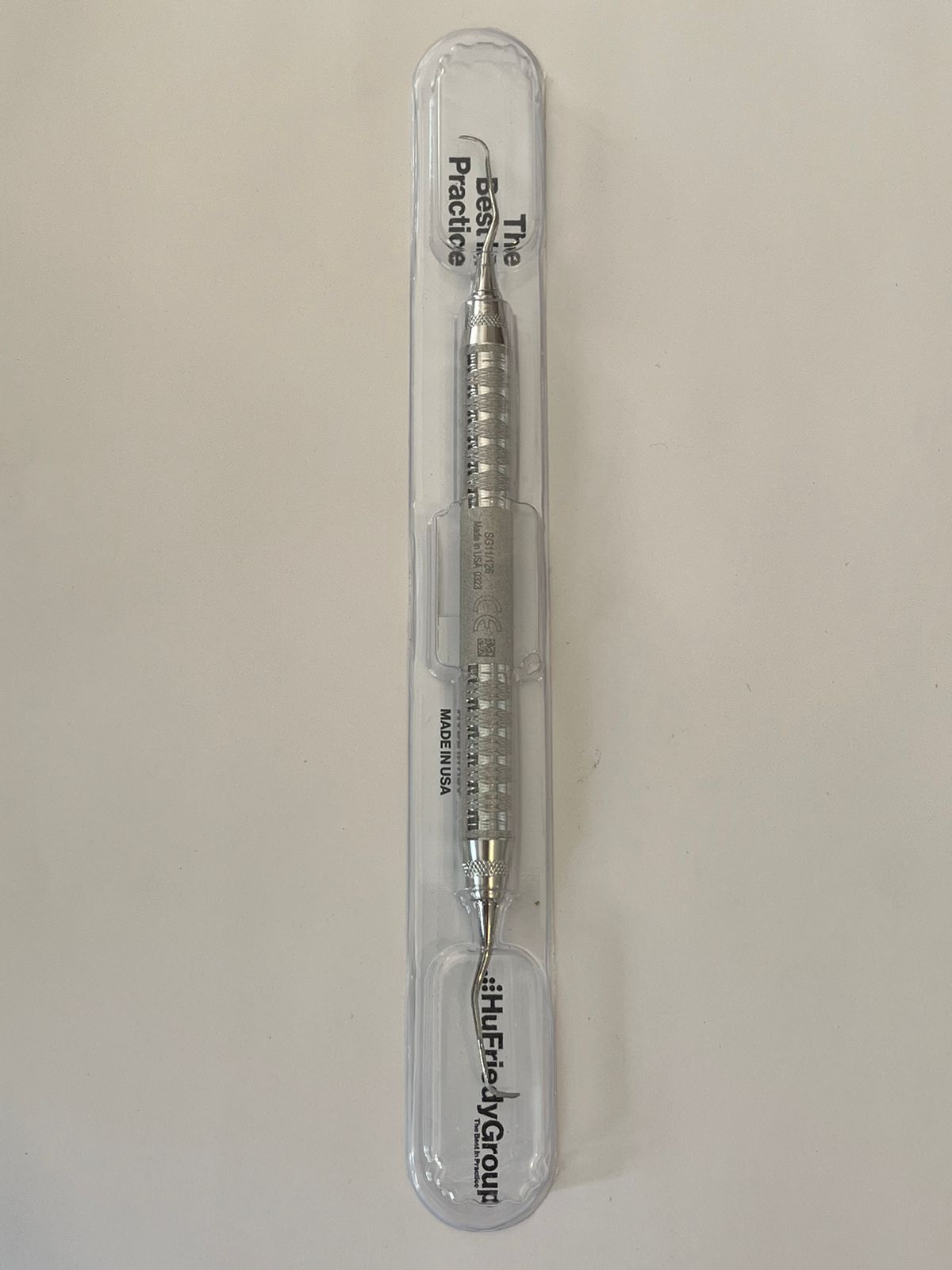 Cureta Gracey Hu-friedy SG11/126 para alcanzar la superficie mesial de los dientes posteriores
