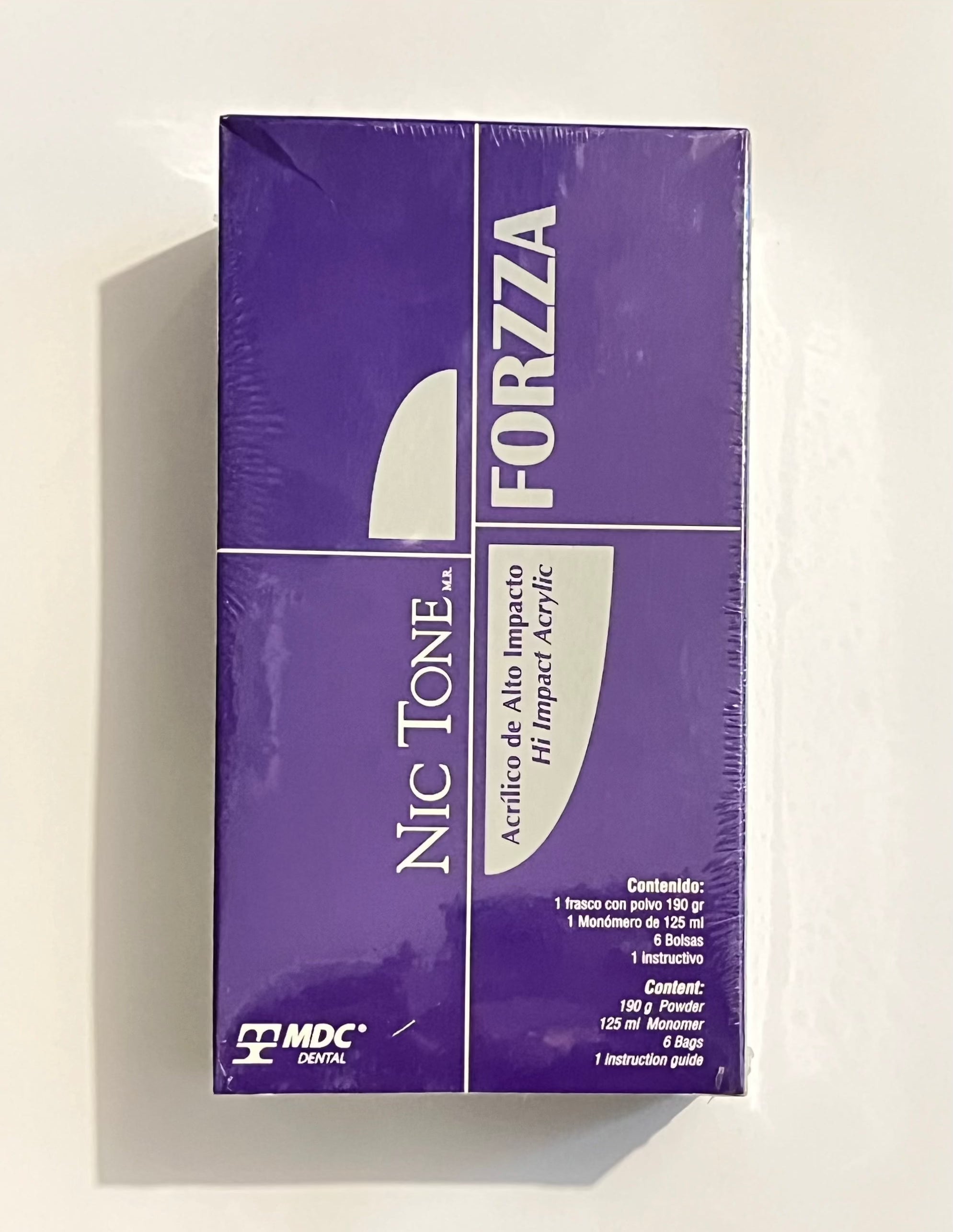 Acrílico forzza estuche 190gr 125ml