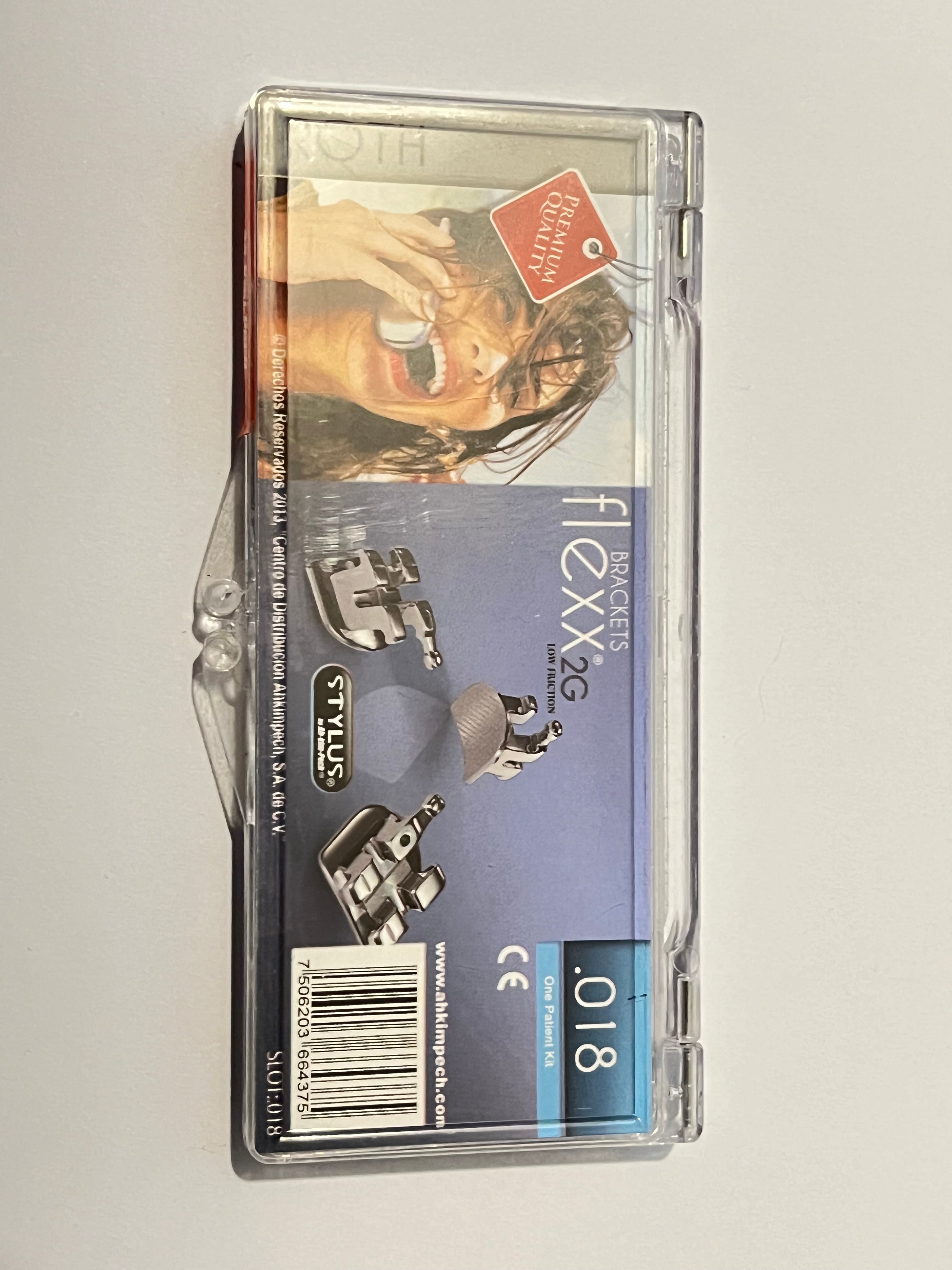 Brackets flexx 2G roth .018