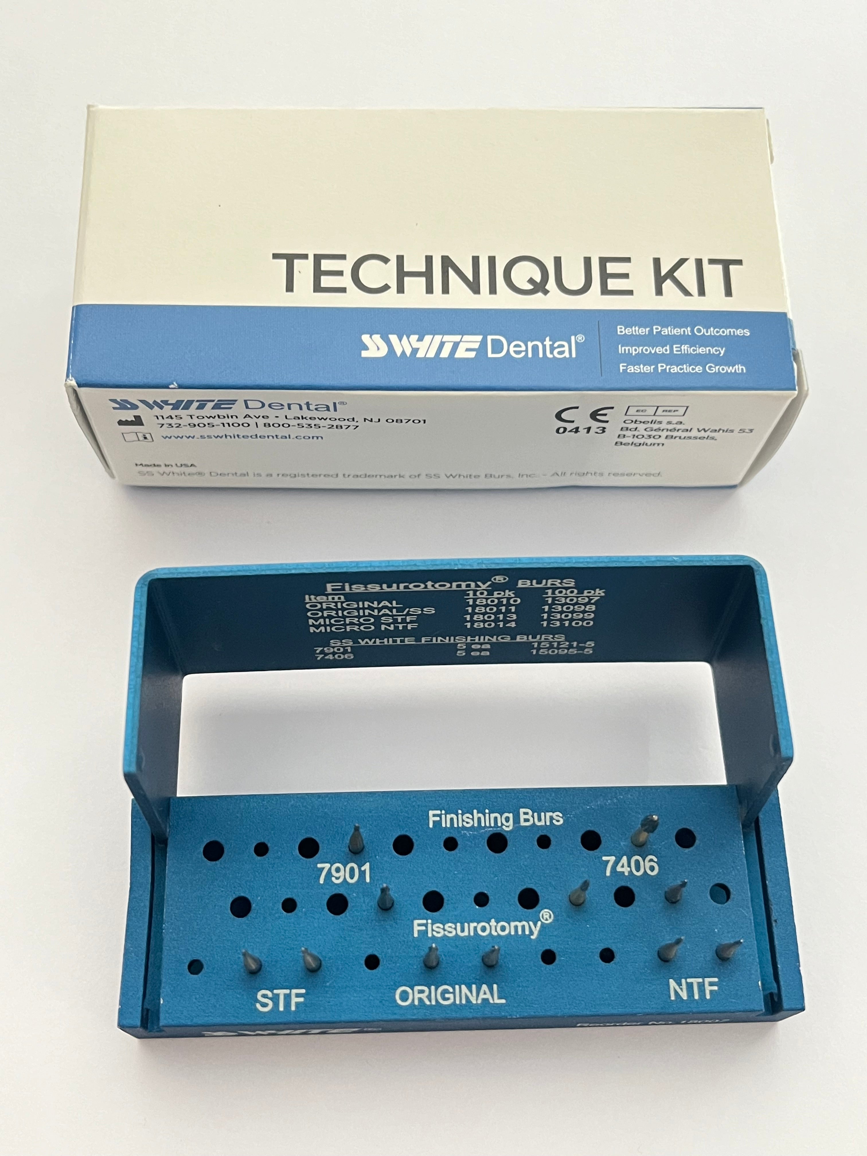 Kit de fresas Fissurotomy Fisurotomia