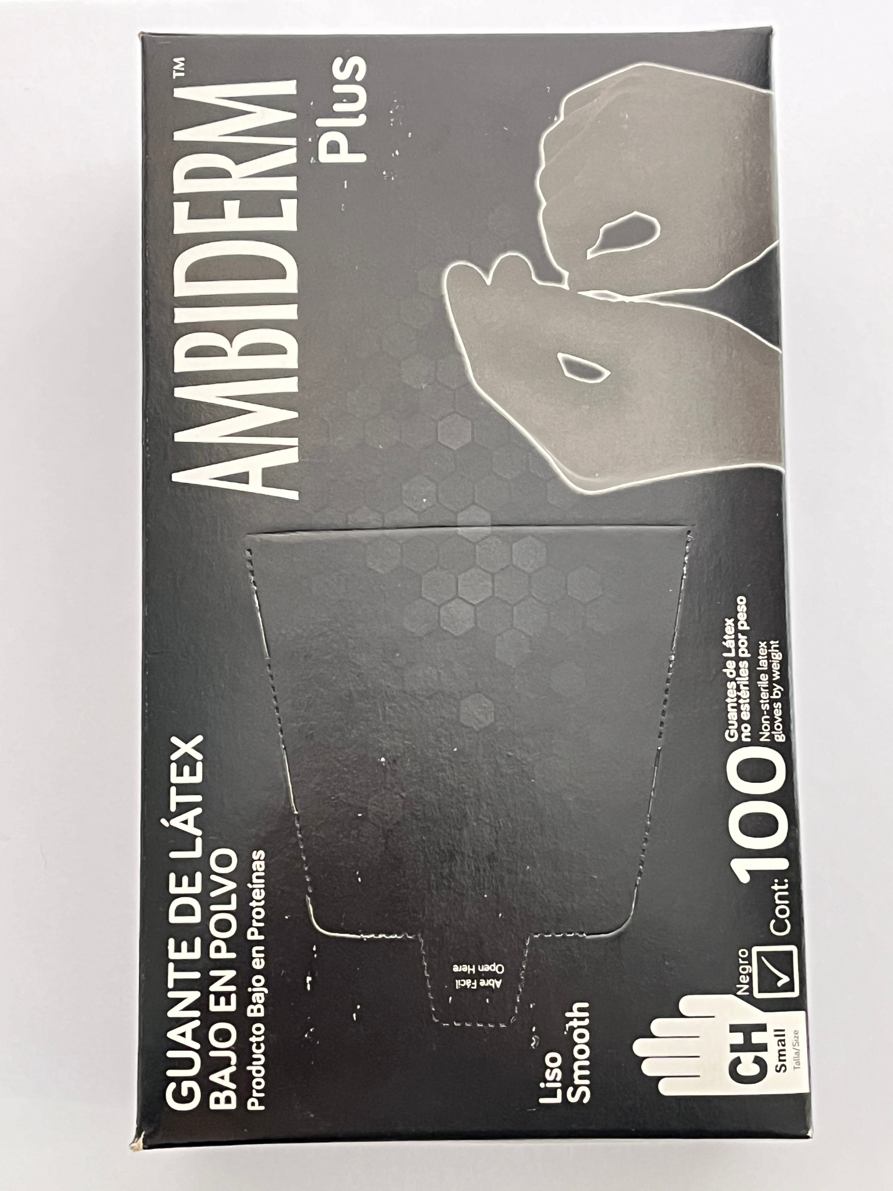Guantes Ambiderm plus caja con 100 piezas