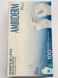 Guantes Ambiderm plus caja con 100 piezas