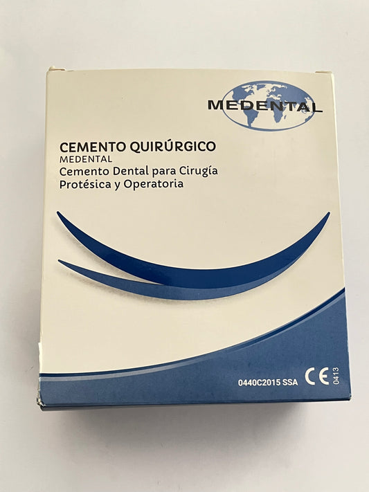 Juego polvo y líquido cemento quirúrgico medental