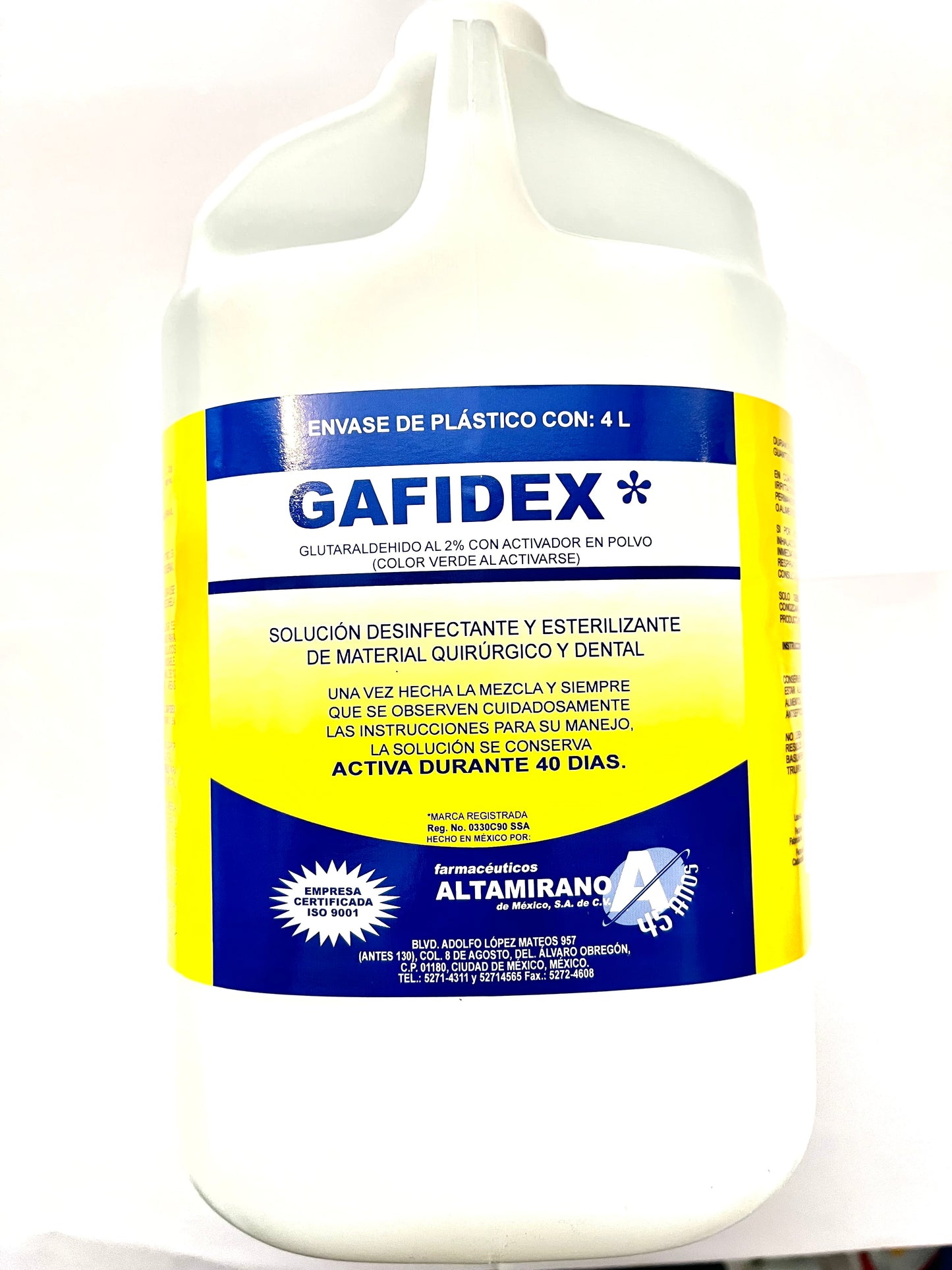 Gafidex desinfectante galón
