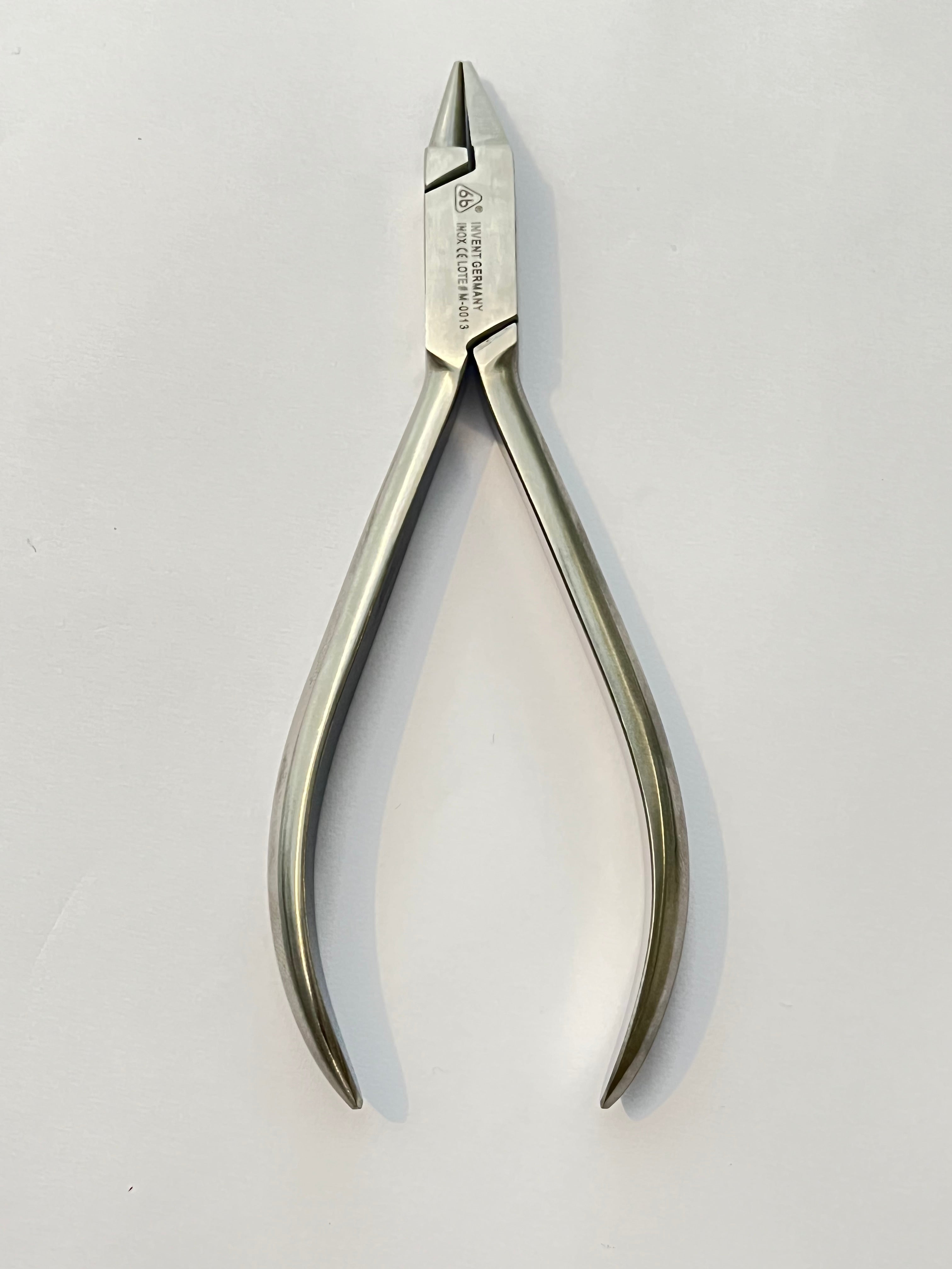 Pinza pico de pájaro (dos picos) corta angle 6B 002