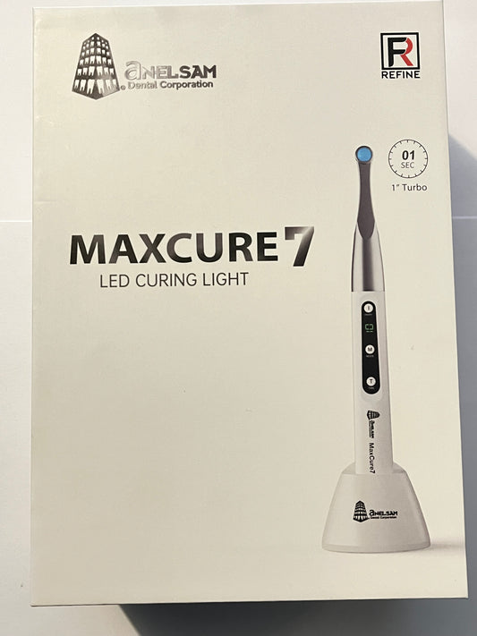 Lámpara curing light Max cure 7 blanco Anelsam (6 meses garantía)