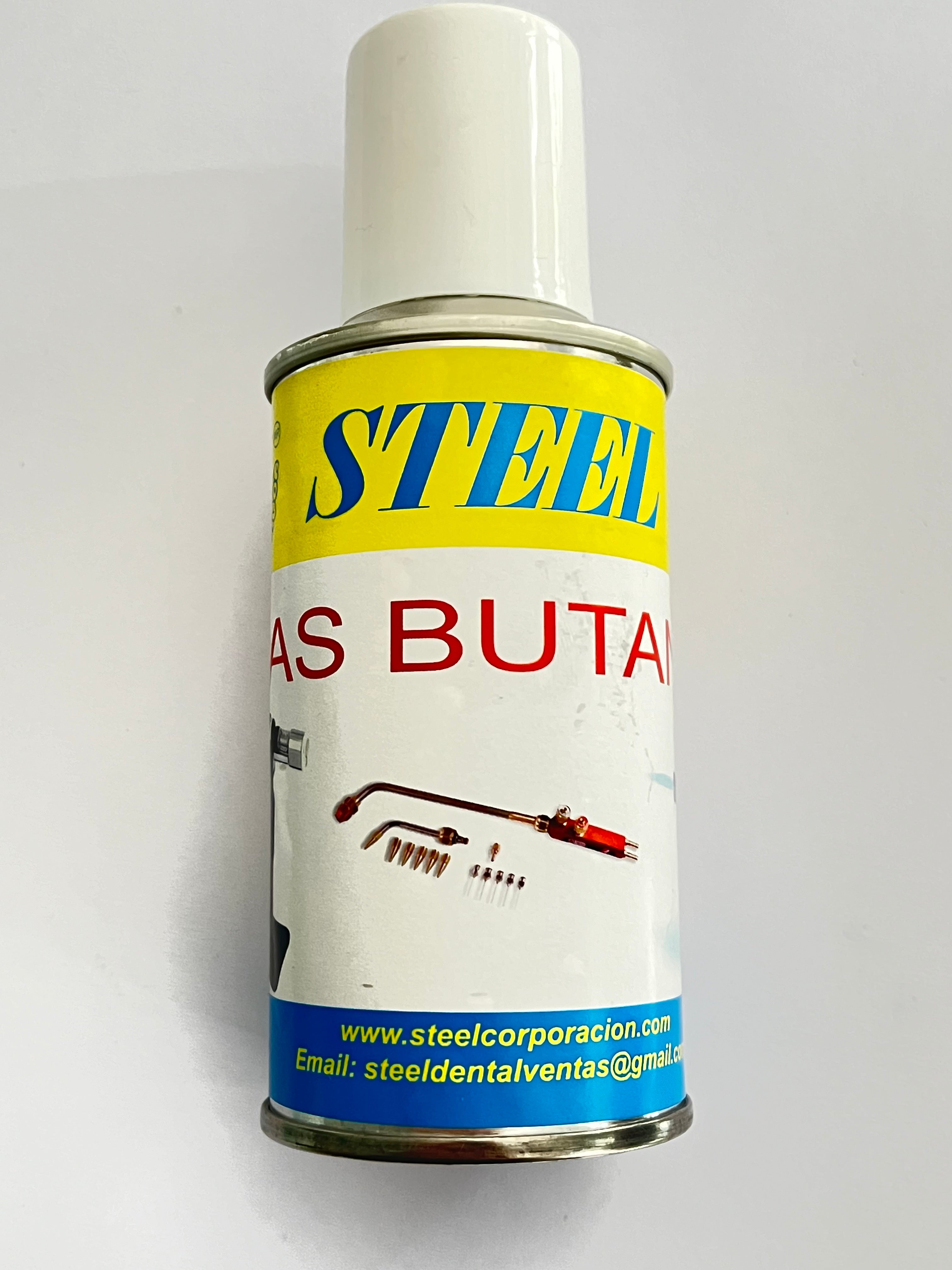 Gas para soplete steel dental 87gr