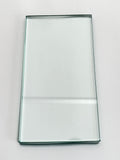 Loseta mediana de cristal 8x15x0.06cm