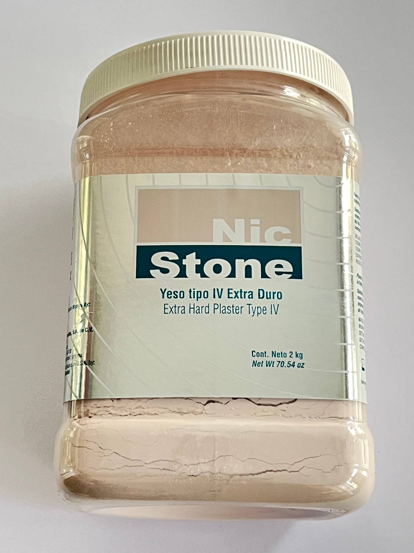 Yeso Nic stone (Velmix) tipo IV bote 2kg